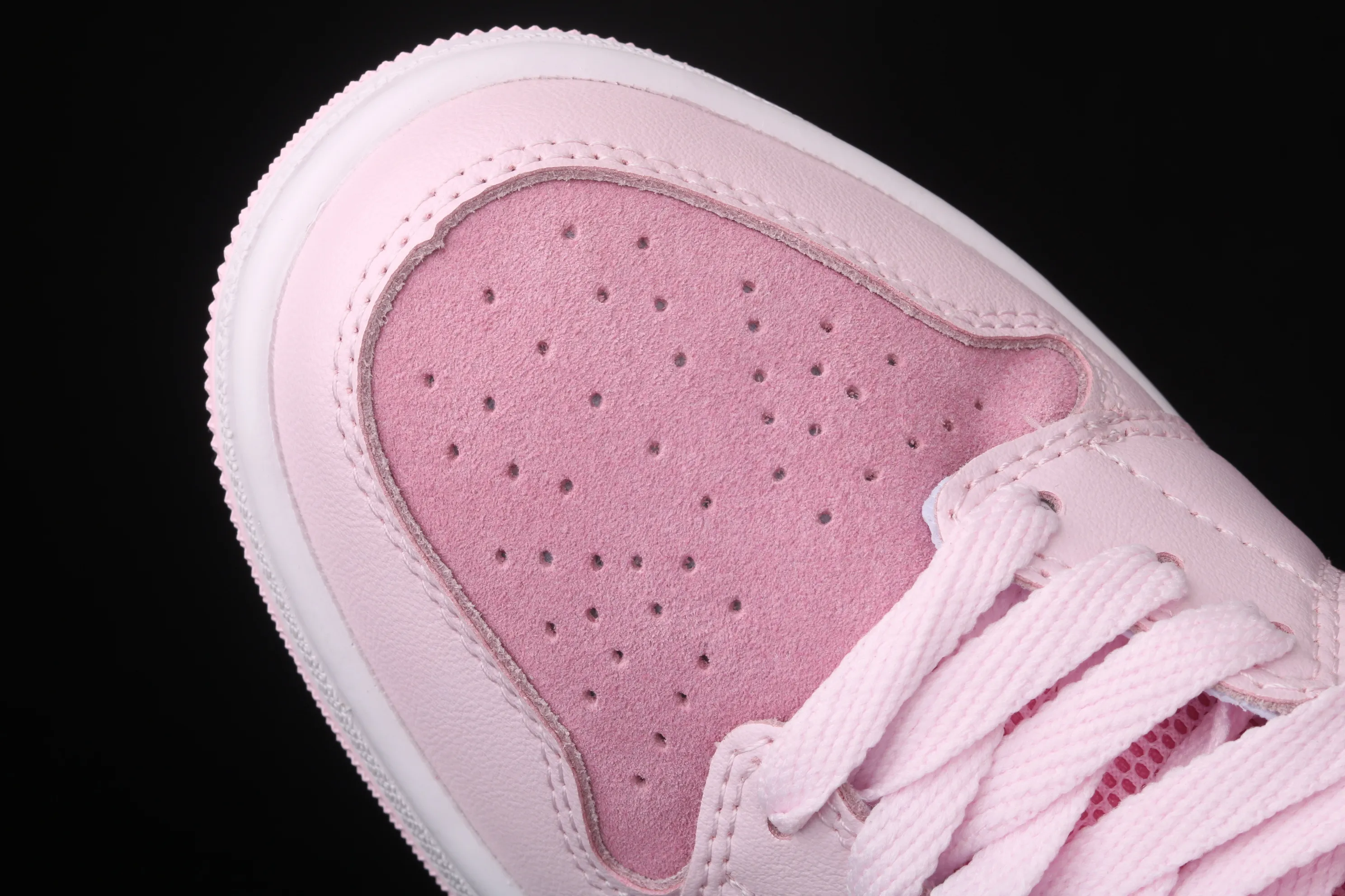 All categories Air Jordan Jordan series basketball shoes Air Jordan 1 Mid Air Jordan 1 Mid AJ1 Joe 1 mid-top series Pink White Pink Foam CW5379-600